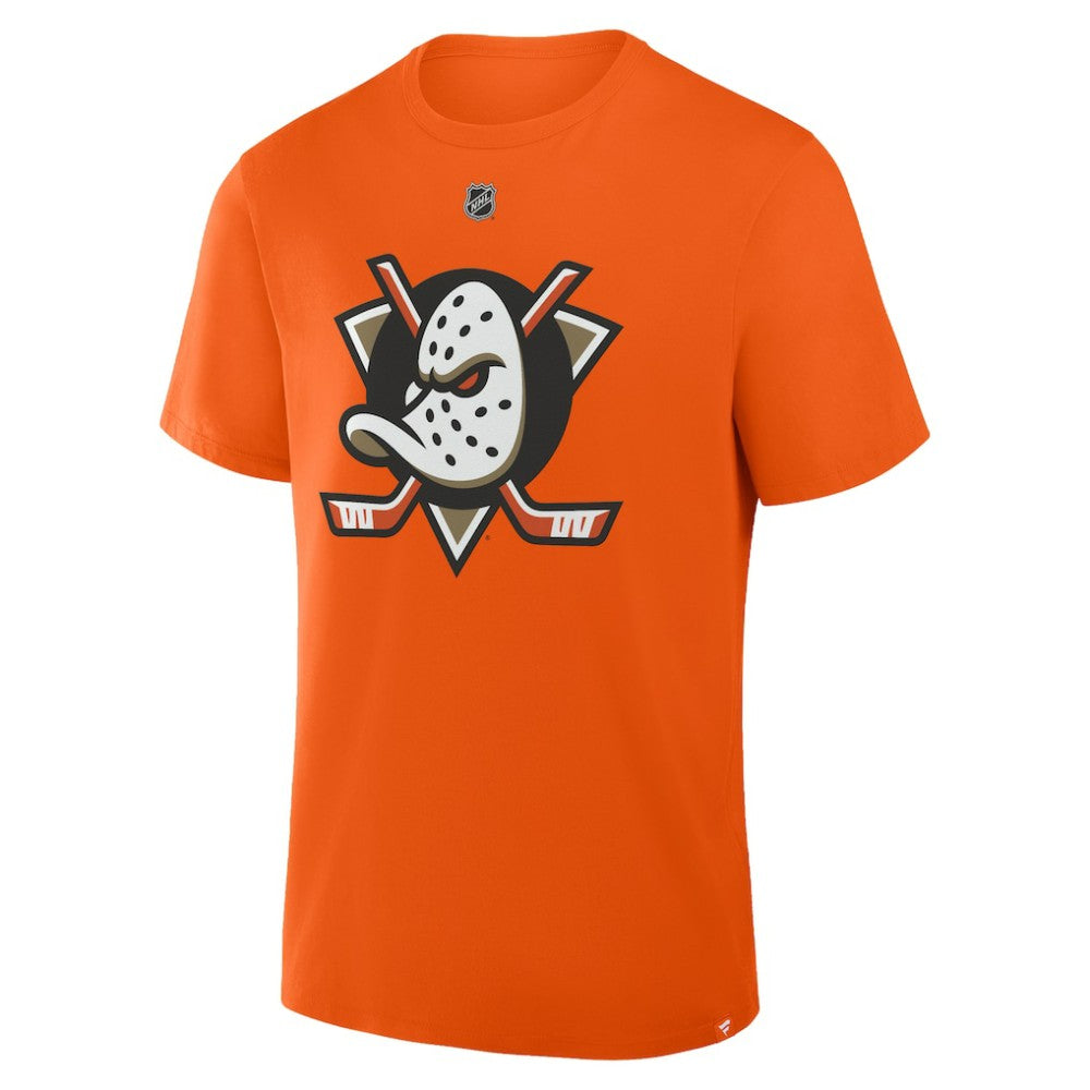 Chris Kreider Anaheim Ducks - Fanatics Authentic Stack Name & Number T-Shirt Orange