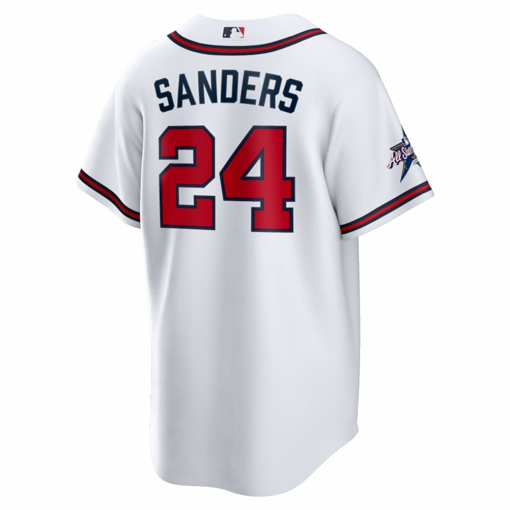 Deion Sanders Atlanta Braves Nike Home Retired Player Replica Jersey Clearance