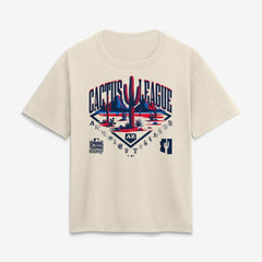 2026 Spring Training Cactus League Fanatics Women's Relaxed Hip Legacy T-Shirt Sale