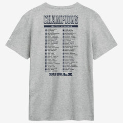 Seattle Seahawks Super Bowl LX Champions Ice Classic Roster T-Shirt Heather Gray - Nike