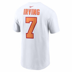 Bucky Irving '76 Tampa Bay Buccaneers 50th Season Alternate Name & Number T-Shirt White - Nike