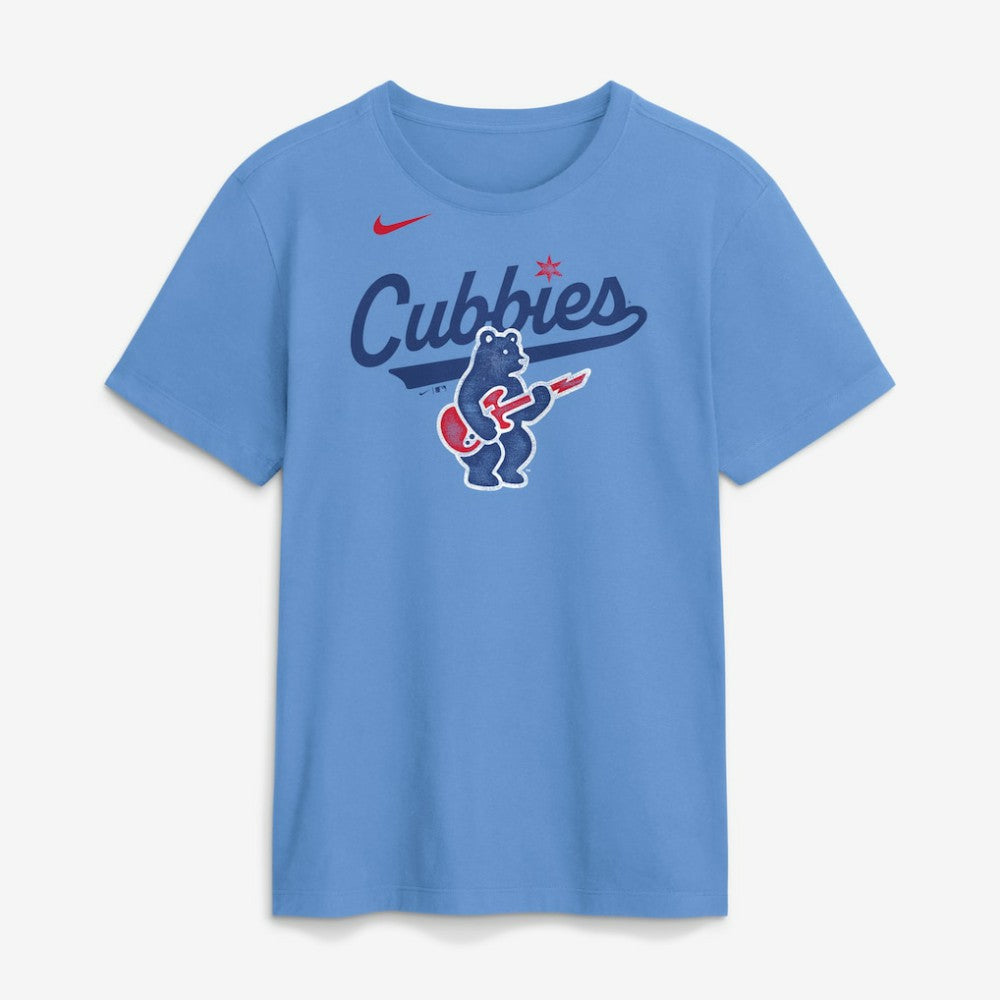 Chicago Cubs Nike Electric Bear T-Shirt Sale
