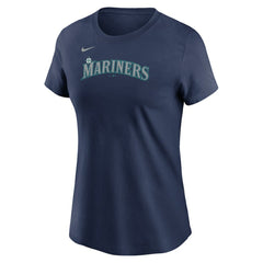 Cal Raleigh Seattle Mariners Nike Women's Cooperstown Collection Fuse Name & Number T-Shirt Sale