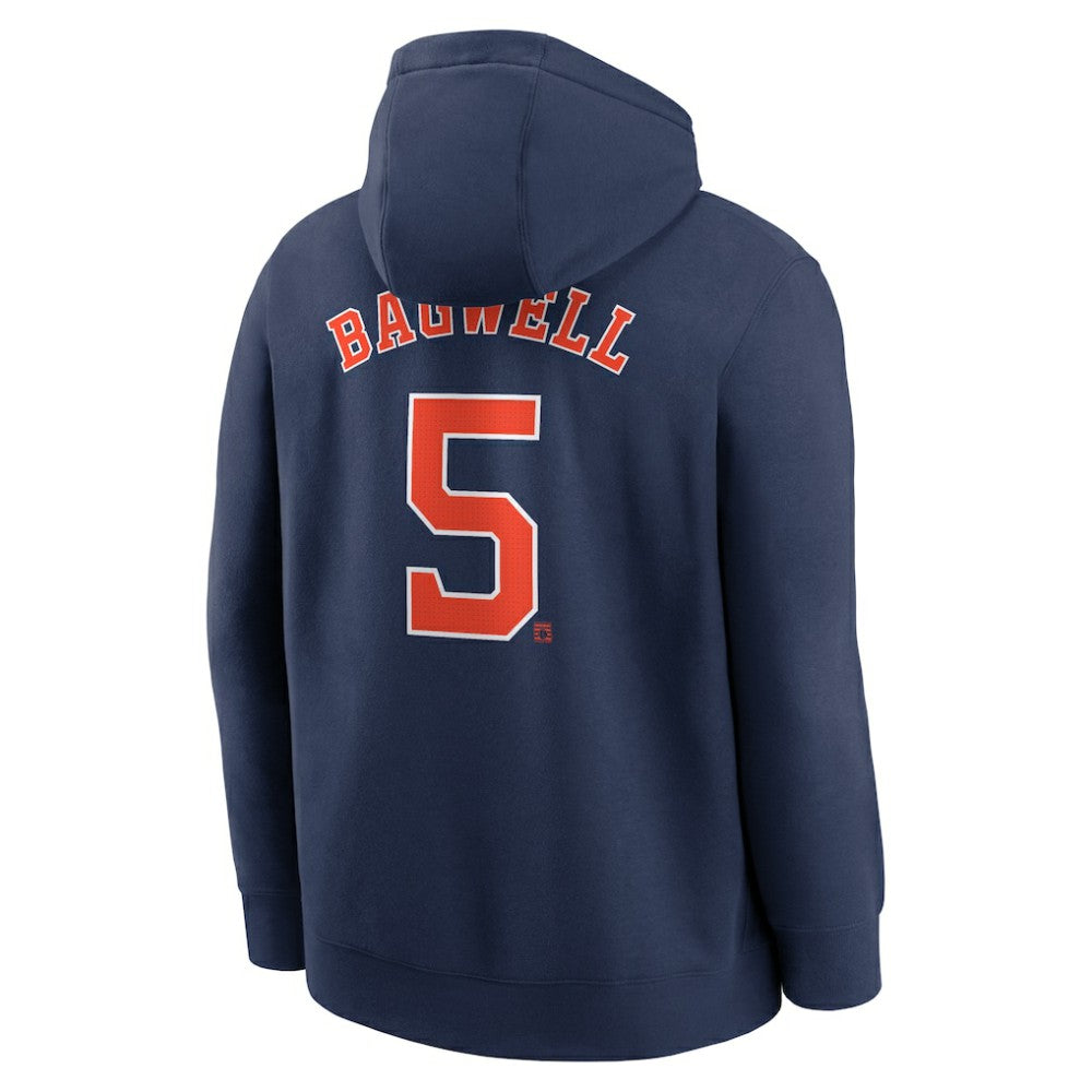 Jeff Bagwell Houston Astros Nike Retired Player Name & Number Club Pullover Hoodie Lifestyle