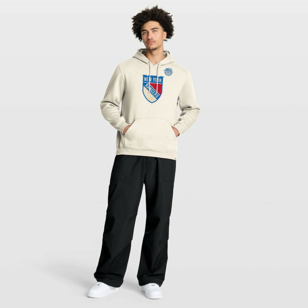 New York Rangers Fanatics 2026 NHL Winter Classic Pullover Hoodie Cream