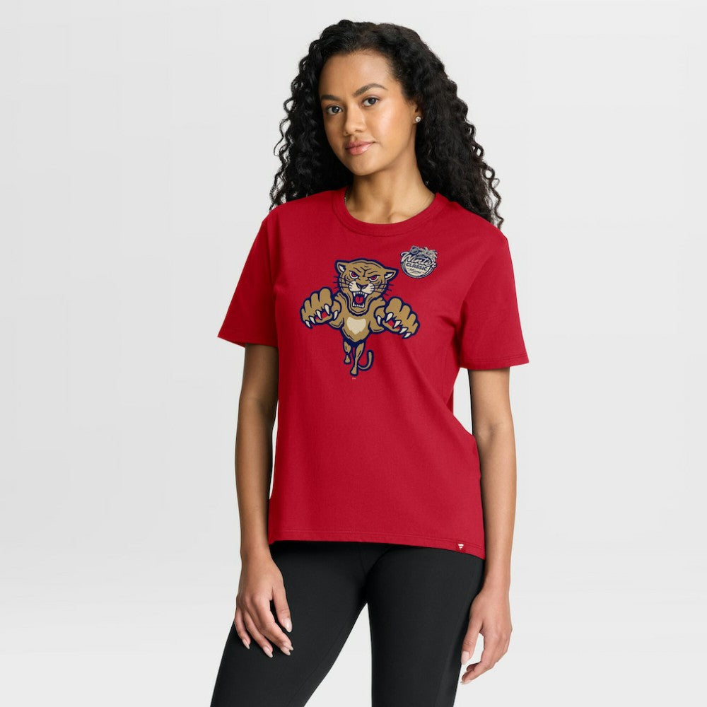 Florida Panthers - Fanatics Women's 2026 NHL Winter Classic T-Shirt Red