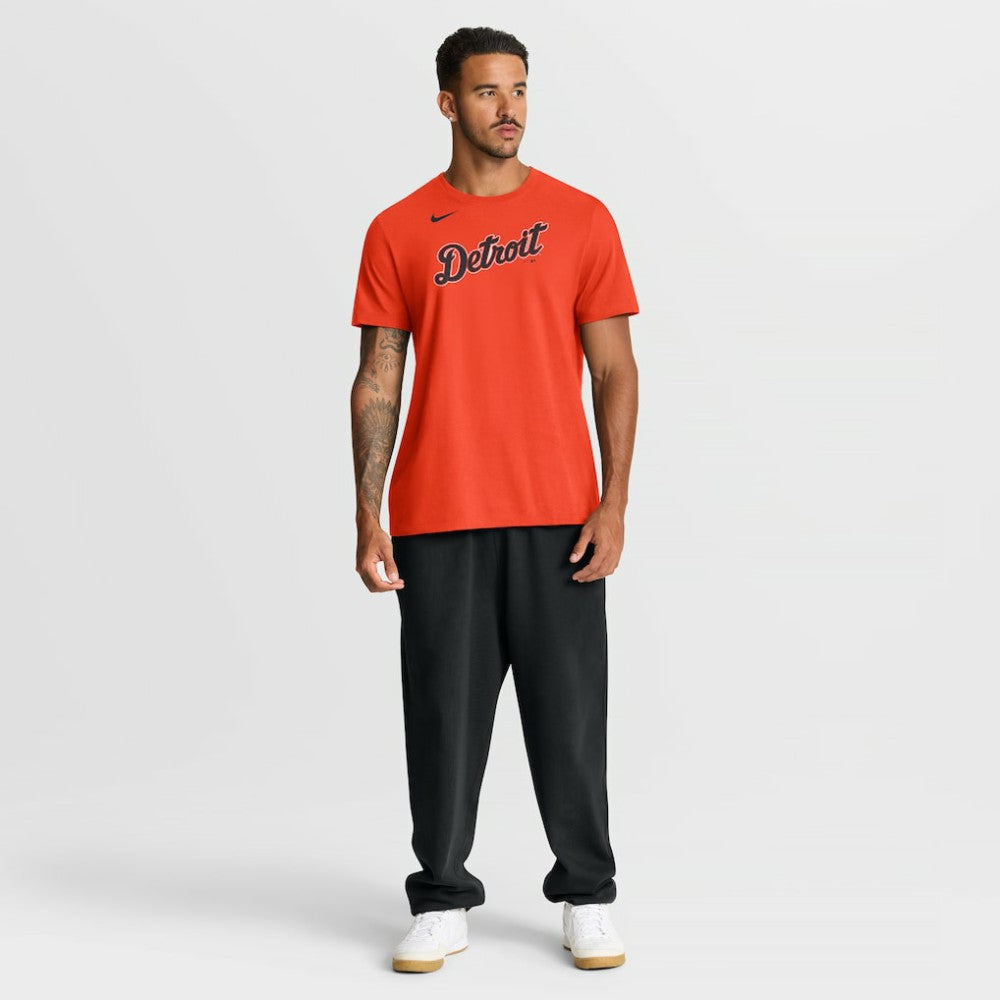 Detroit Tigers Nike Alternate Wordmark T-Shirt On Sale