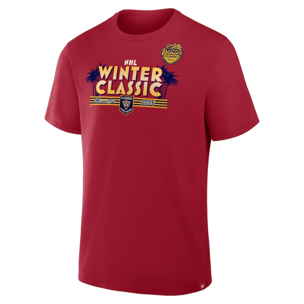 Florida Panthers - Fanatics 2026 NHL Winter Classic T-Shirt Red