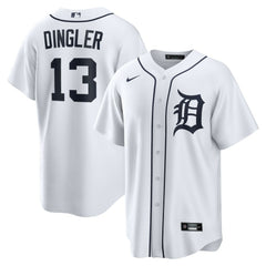Dillon Dingler Detroit Tigers Nike Home Replica Jersey Sale