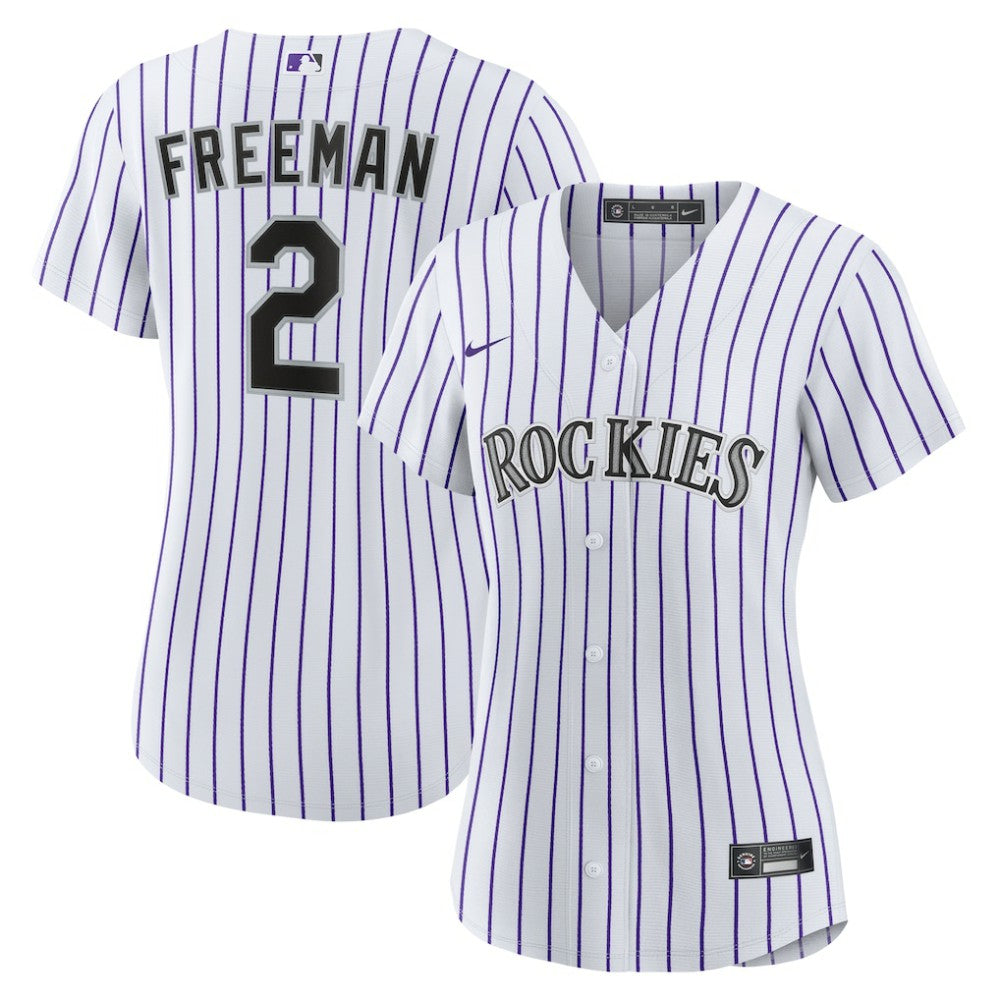 Tyler Freeman Colorado Rockies Nike Women's Home Replica Jersey On Sale