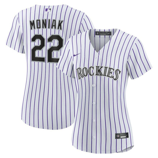 Mickey Moniak Colorado Rockies Nike Women's Home Replica Jersey - White | MLB Jerseys