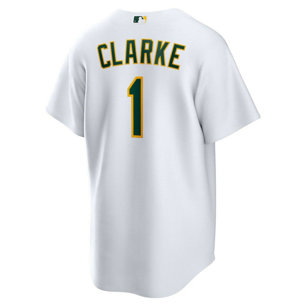 Denzel Clarke Athletics Nike Home Replica Jersey Lifestyle