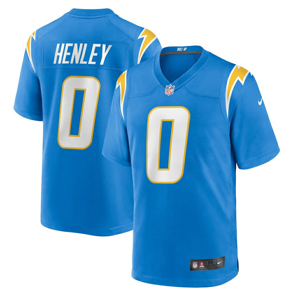 Daiyan Henley Los Angeles Chargers Team Game Jersey Powder Blue - Nike