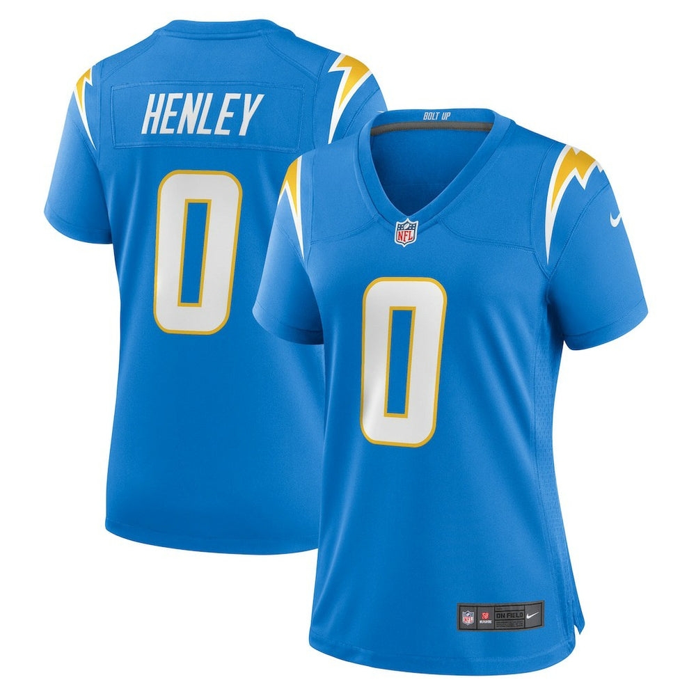 Daiyan Henley Los Angeles Chargers Women's Team Game Jersey Powder Blue - Nike