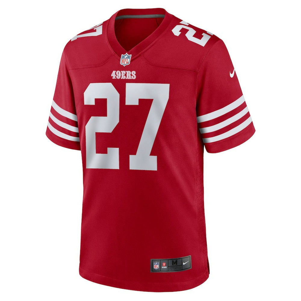 Ji'Ayir Brown San Francisco 49ers Team Game Jersey Scarlet - Nike