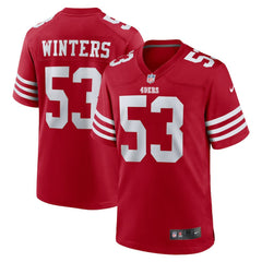 Dee Winters San Francisco 49ers Team Game Jersey Scarlet - Nike