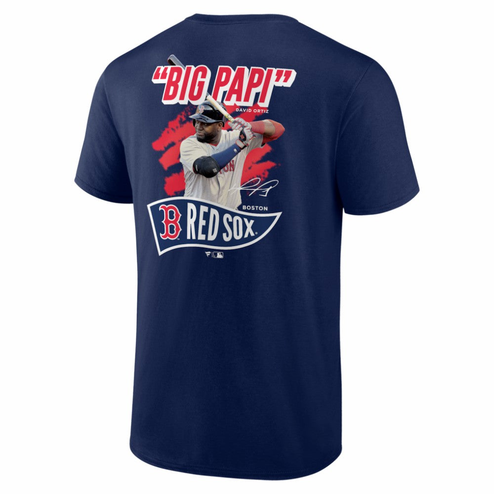 David Ortiz Boston Red Sox Fanatics Retired Player Nickname Name & Number T-Shirt Online
