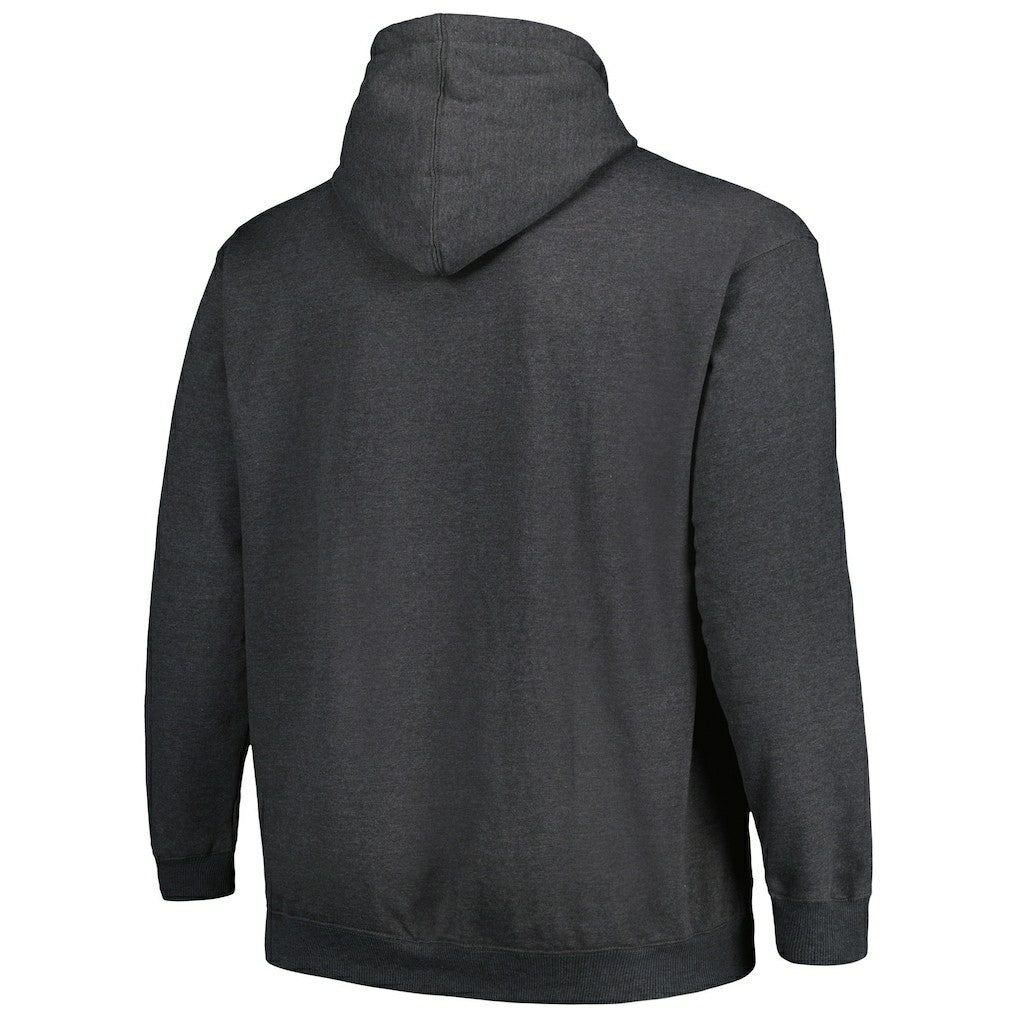 Arizona Cardinals Big & Tall Pullover Hoodie Heather Charcoal - Fanatics