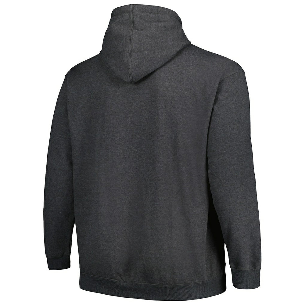 Arizona Cardinals Big & Tall Pullover Hoodie Heather Charcoal - Fanatics