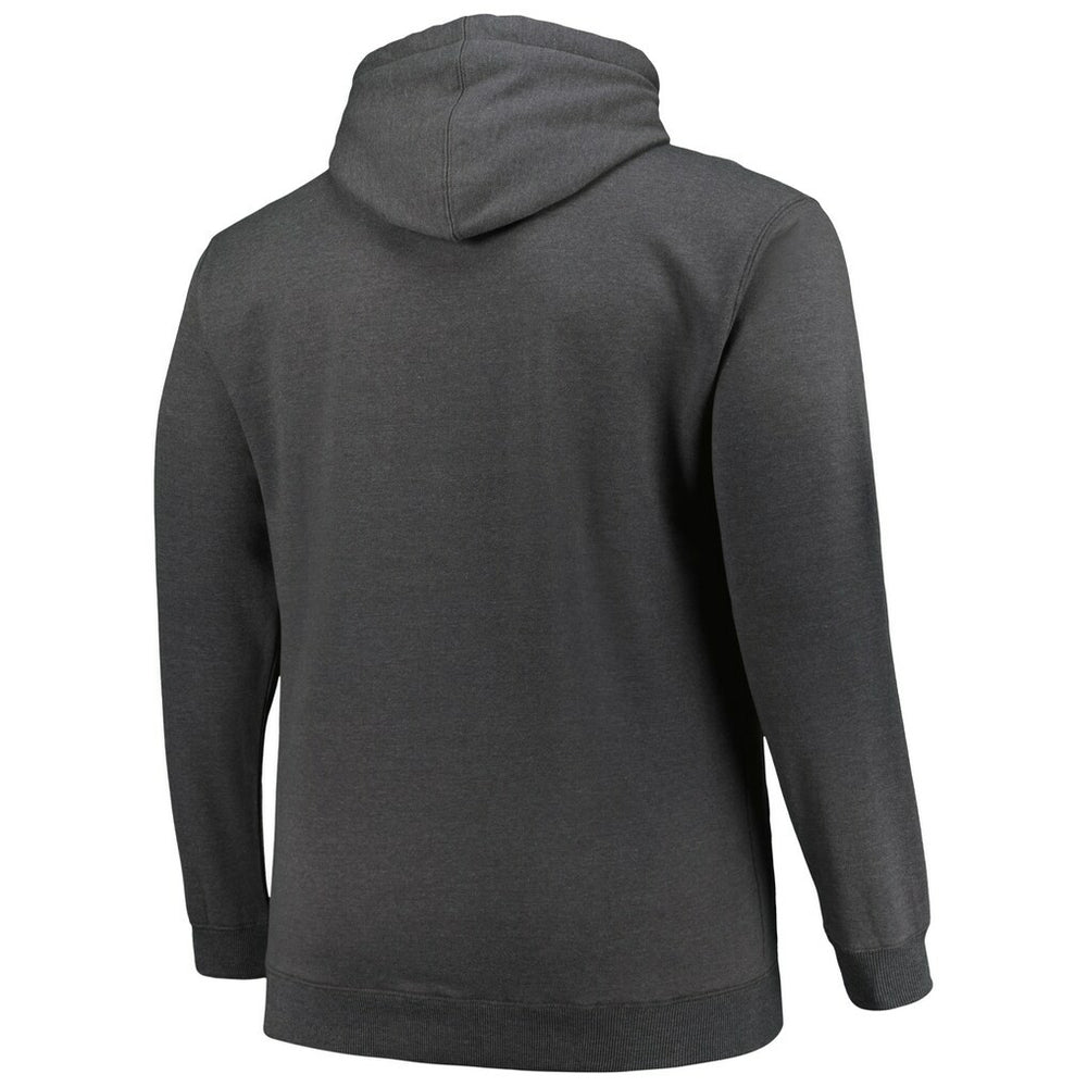Jacksonville Jaguars Big & Tall Pullover Hoodie Heather Charcoal - Fanatics
