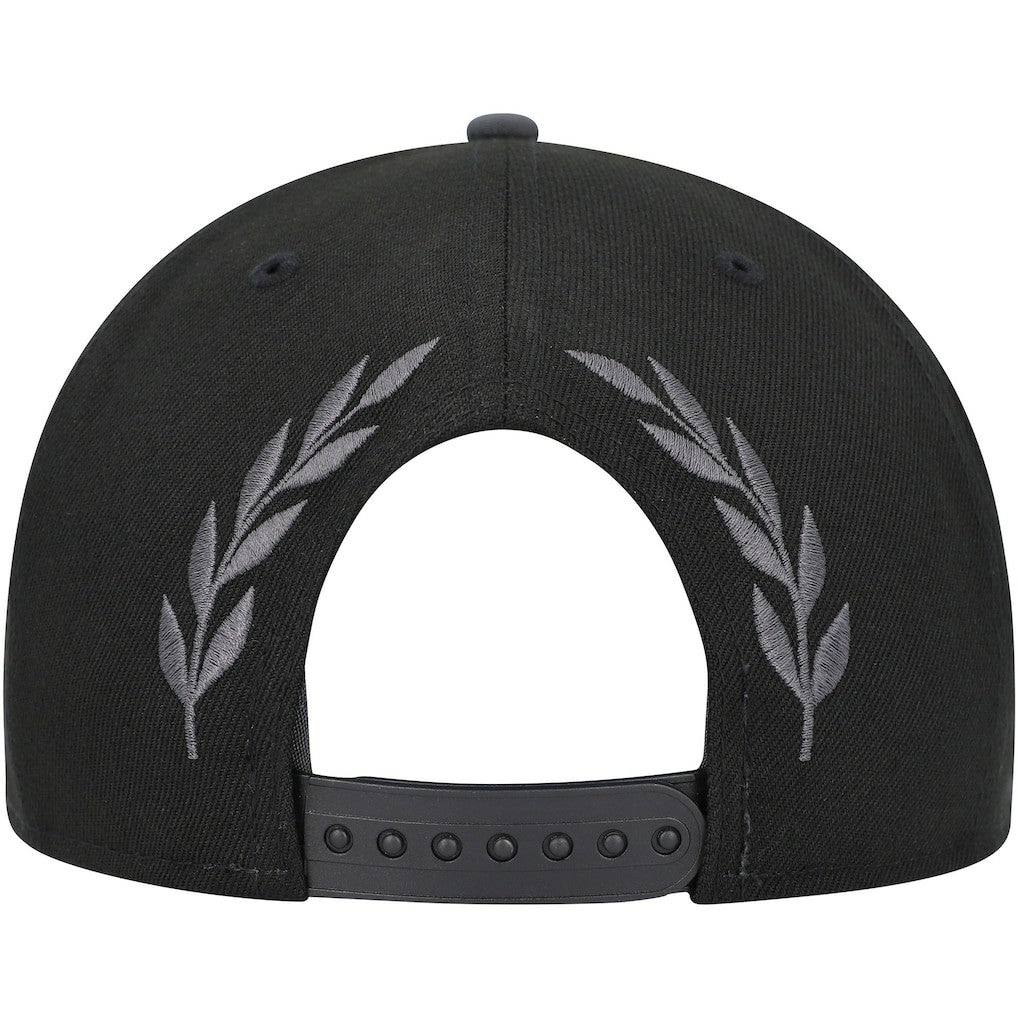 New Era - Brooklyn Nets Back Laurels 9FIFTY Snapback Hat - Black