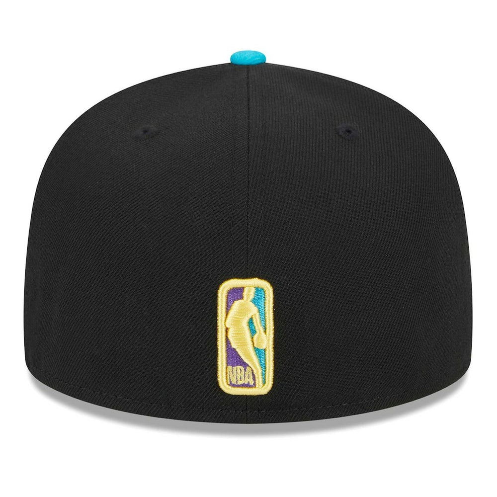 New Era - Brooklyn Nets Arcade Scheme 59FIFTY Fitted Hat - Black/Turquoise