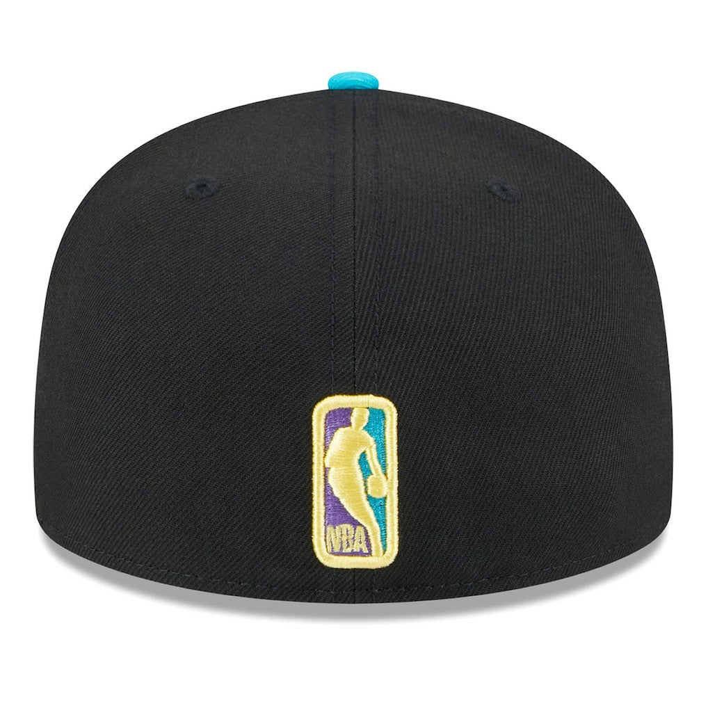 New Era - Philadelphia 76ers Arcade Scheme 59FIFTY Fitted Hat - Black/Turquoise