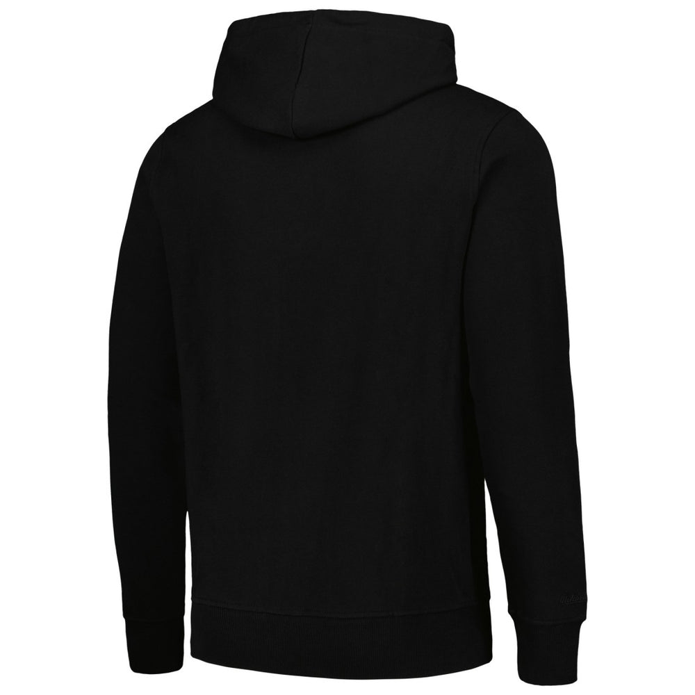 Green Bay Packers Gridiron Classics Big Face 7.0 Pullover Hoodie Black - Mitchell & Ness
