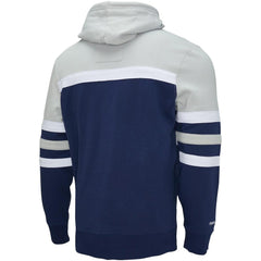 Dallas Cowboys Head Coach Pullover Hoodie Navy/Heather Gray - Mitchell & Ness