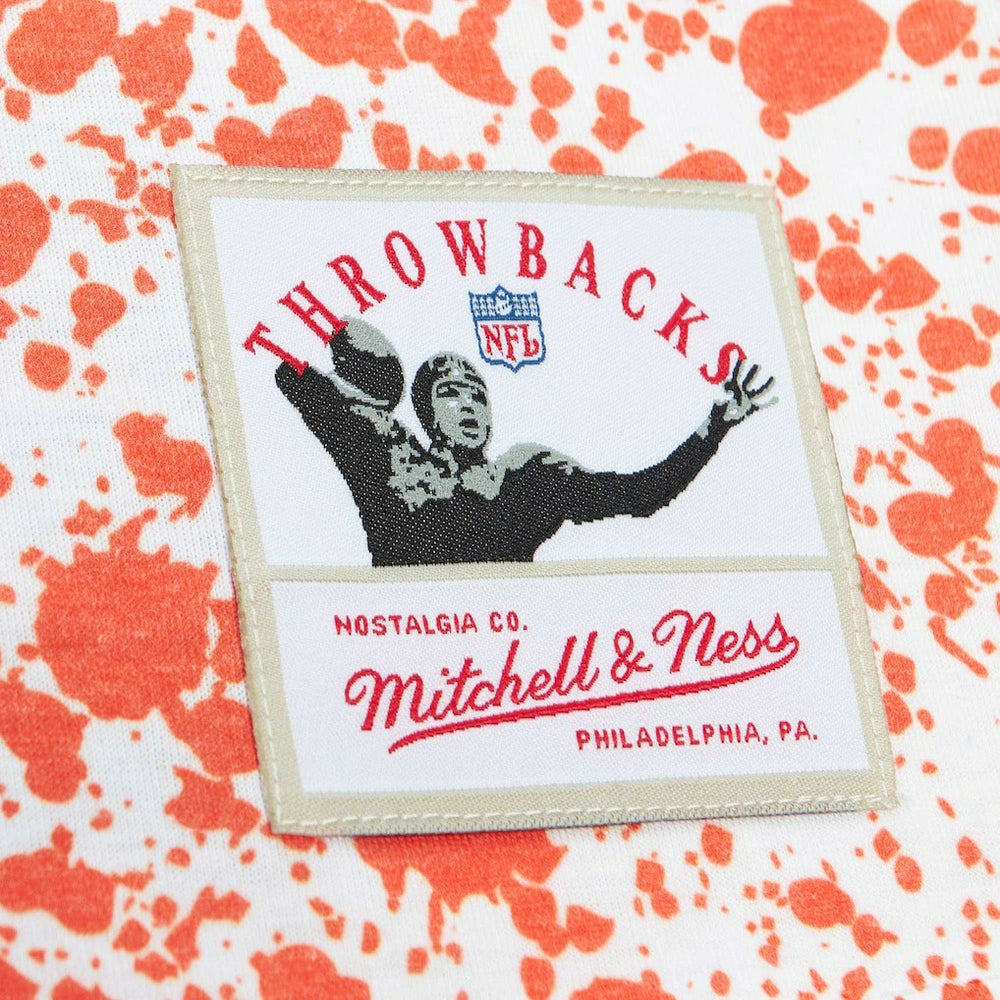 Cincinnati Bengals Team Burst Sublimated T-Shirt White - Mitchell & Ness