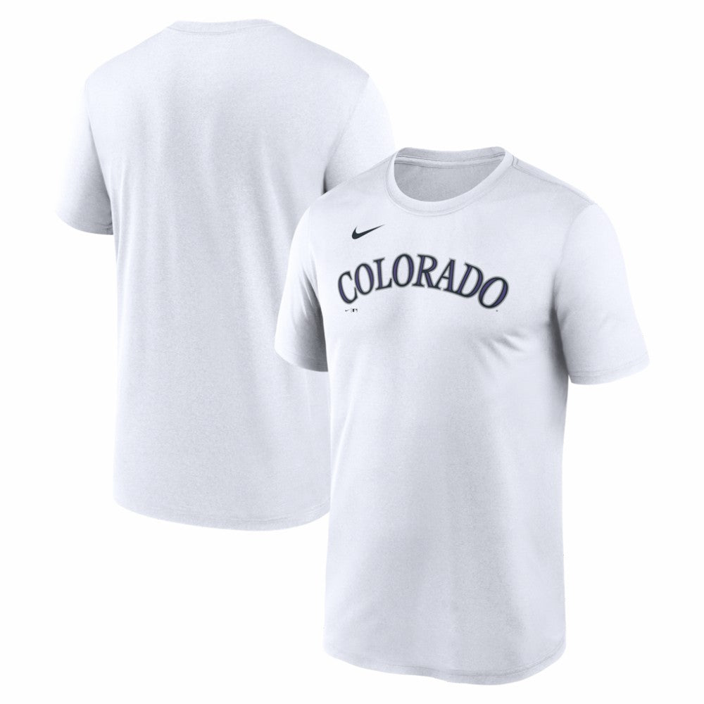 Colorado Rockies Nike New Legend Wordmark Dri-FIT T-Shirt Lifestyle