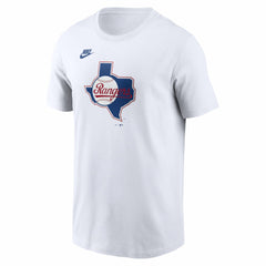 Texas Rangers Nike Cooperstown Collection Logo T-Shirt Clearance