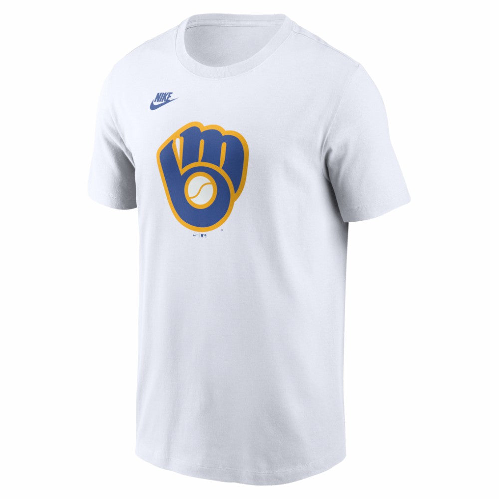 Milwaukee Brewers Nike Cooperstown Collection Logo T-Shirt for sale