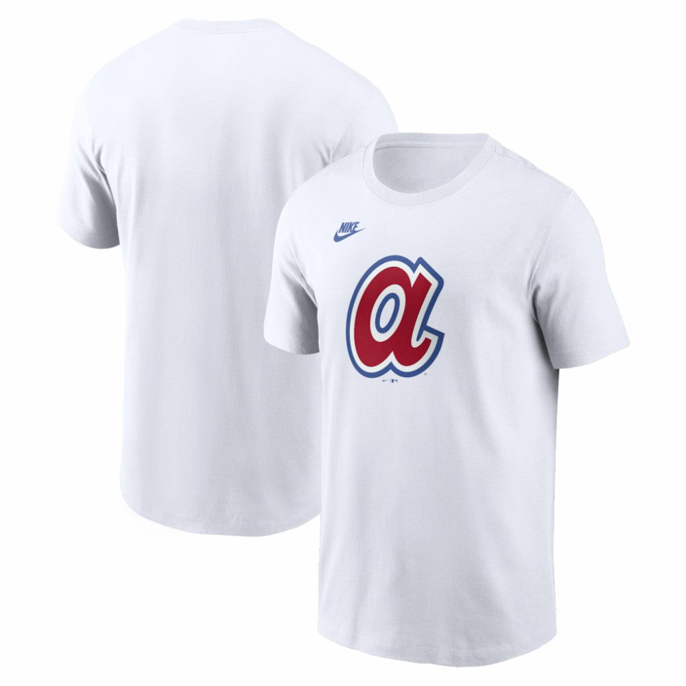 Atlanta Braves Nike Cooperstown Collection Logo T-Shirt Online