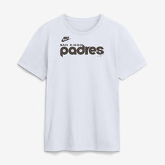 San Diego Padres Nike Cooperstown Collection Wordmark T-Shirt On Sale