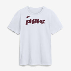 Philadelphia Phillies Nike Cooperstown Collection Wordmark T-Shirt Near Me