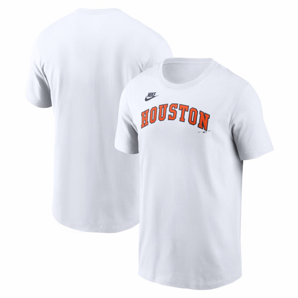 Houston Astros Nike Cooperstown Collection Wordmark T-Shirt Clearance