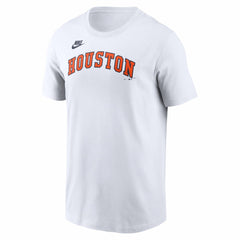 Houston Astros Nike Cooperstown Collection Wordmark T-Shirt Clearance