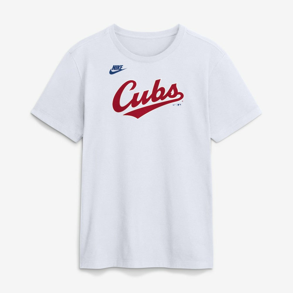 Chicago Cubs Nike Cooperstown Collection Wordmark T-Shirt Clearance