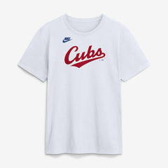 Chicago Cubs Nike Cooperstown Collection Wordmark T-Shirt Clearance