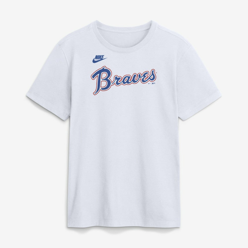 Atlanta Braves Nike Cooperstown Collection Wordmark T-Shirt Near Me