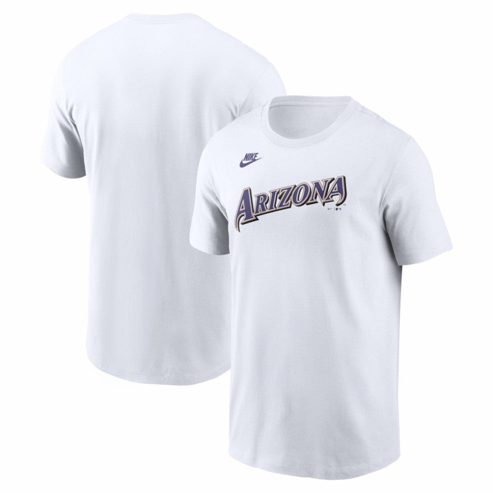 Arizona Diamondbacks Nike Cooperstown Collection Wordmark T-Shirt Lifestyle