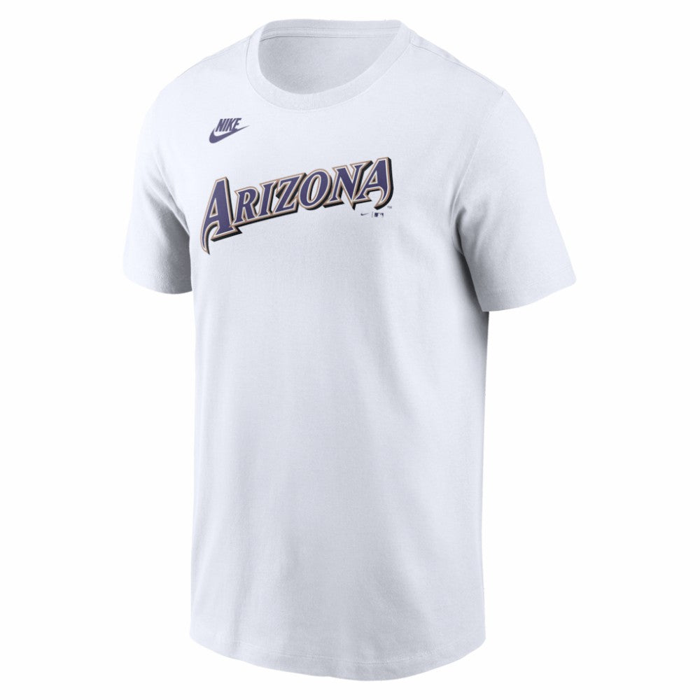 Arizona Diamondbacks Nike Cooperstown Collection Wordmark T-Shirt Lifestyle