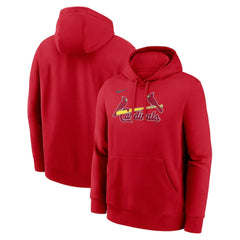 St. Louis Cardinals Nike Dri-Fit Club Hoodie discount