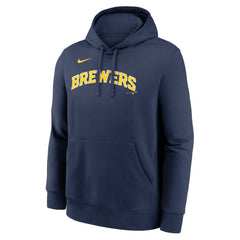 Milwaukee Brewers Nike Dri-Fit Club Hoodie Sale