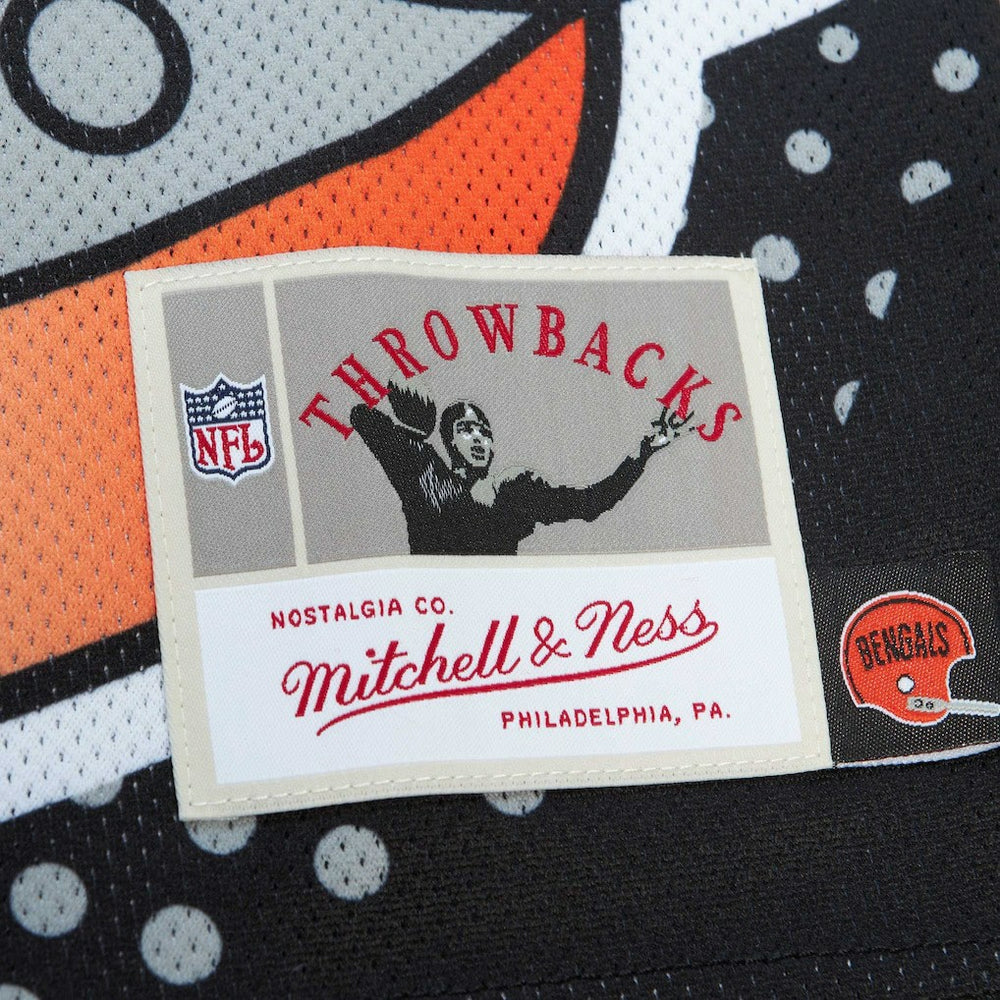 Cincinnati Bengals Big Face 7.0 Fashion Tank Top Black - Mitchell & Ness