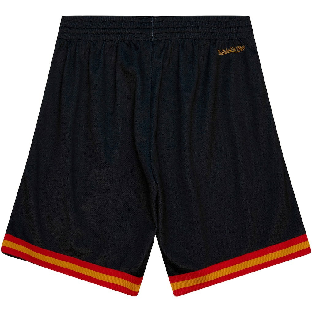 San Francisco 49ers Big Face 7.0 Fashion Shorts Black - Mitchell & Ness