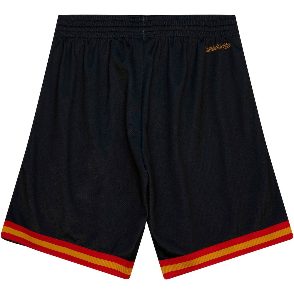 San Francisco 49ers Big Face 7.0 Fashion Shorts Black - Mitchell & Ness