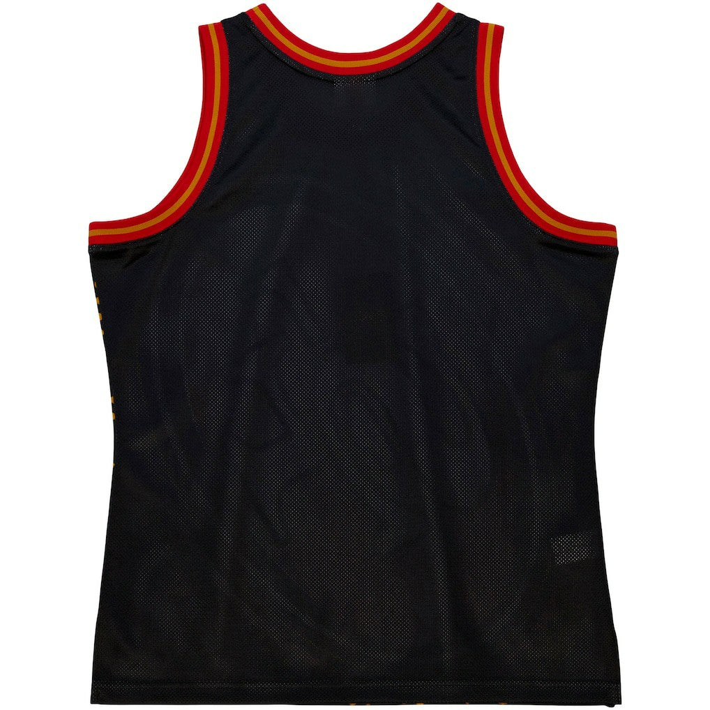 San Francisco 49ers Big Face 7.0 Fashion Tank Top Black - Mitchell & Ness