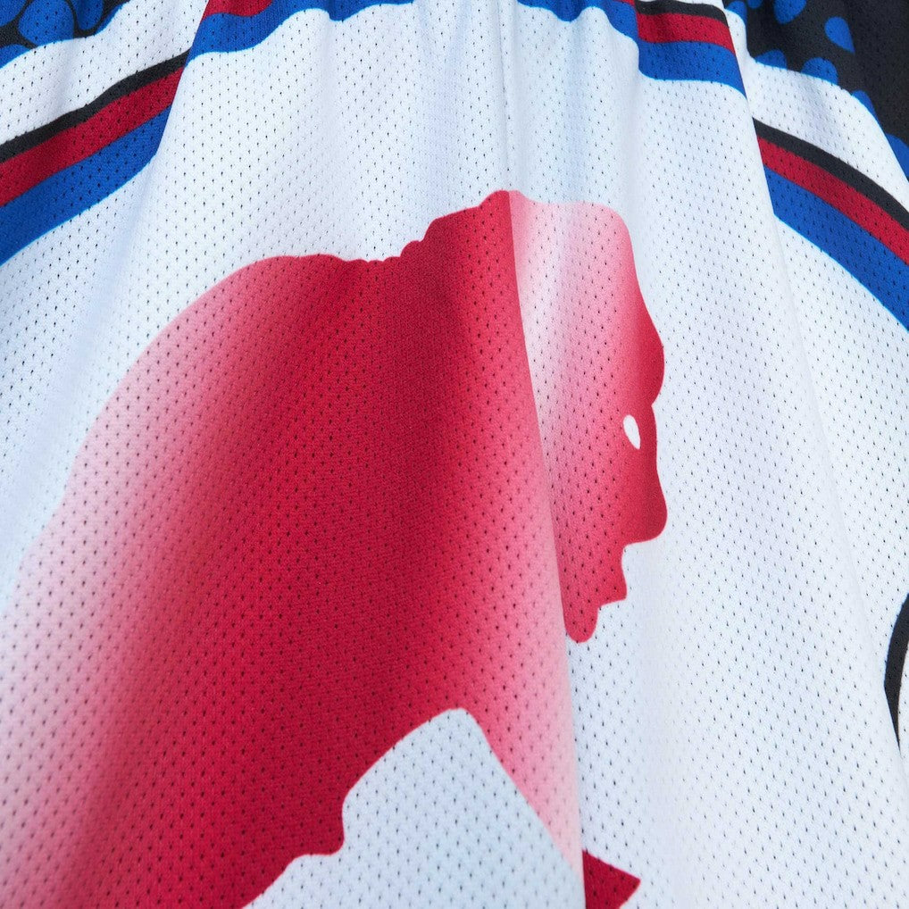Buffalo Bills Big Face 7.0 Fashion Shorts Black - Mitchell & Ness